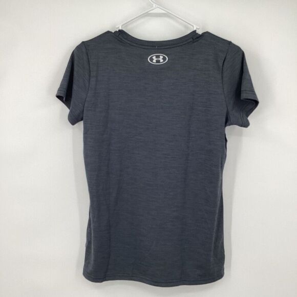 NEW Ladies Under Armour Drifit Tee Loose Gray‎ small - Picture 4 of 6